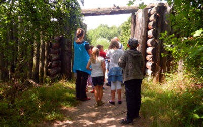 Besuch im Museumsdorf Düppel